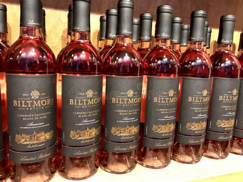 Biltmore Estates Limited Edition Wine Editorial Stock Photo - Image of biltmore, carolina: 90469933