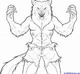 Werewolf Coloring Pages Printable At GetDrawings  Free Download sketch template