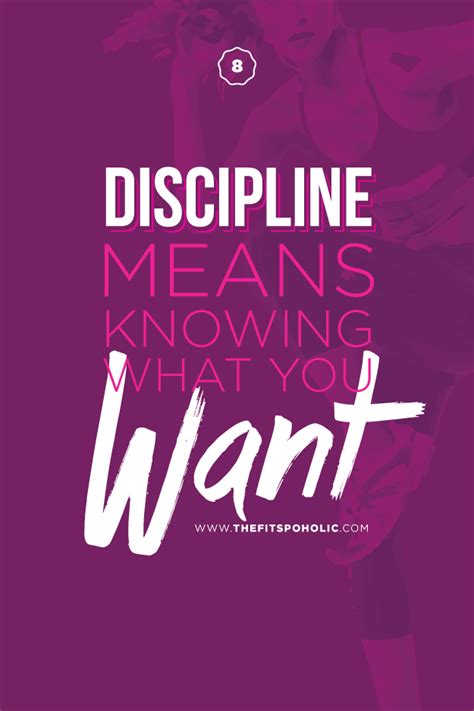 discipline means knowing what you want. Motivation Inspiration, Fitness Inspiration, Motivation ...
