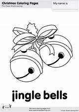Jingle Bells Coloring Page  Super Simple sketch template