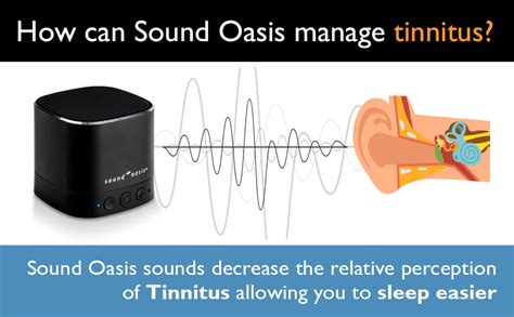 Sound Oasis® Bluetooth® Tinnitus Sound Therapy System®, Sleep Better ...