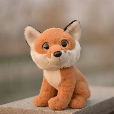 Plush Firefox Doll Toys Children Cute Big Eyes Red Foxes Ornaments Toy Good Quality Gifts-in ...