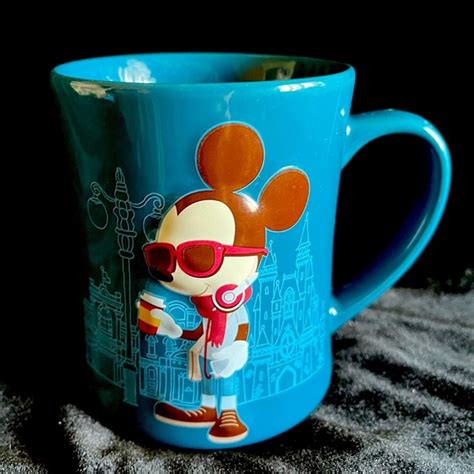 Disney | Kitchen | Disney Mug Micky Mouse Dark Teal Color | Poshmark