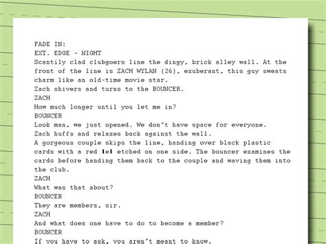How to Write Movie Scripts (with Examples) - wikiHow