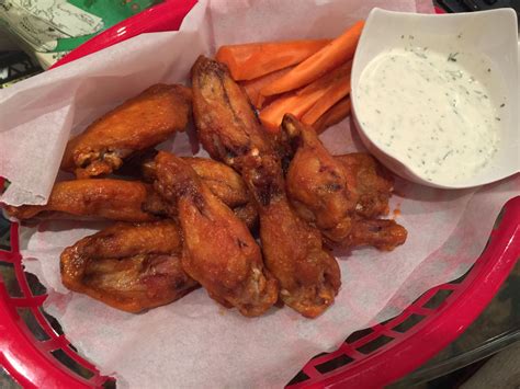 Buffalo Wings with Homemade Ranch Dressing | Homemade ranch dressing ...