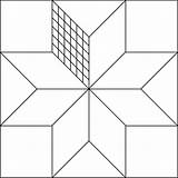 Star Quilt Coloring Page Pages sketch template