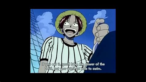 Buggy eats the devil fruit...One Piece!!! - YouTube