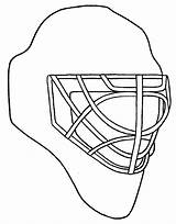 Design Your Own goalie mask Chicago Blackhawks coloring Pages  Goalie sketch template