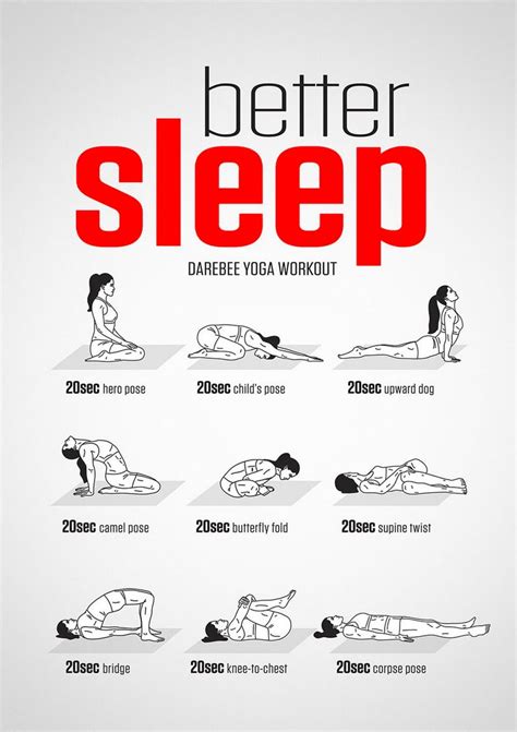 Stretches to Do Before Bed Poster | Etsy