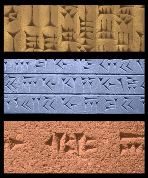 Cuneiform script brushes by HeavyMouse on DeviantArt