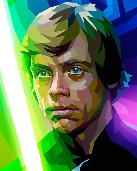 Star Wars - Luke by Liam Brazier (With images) | Star wars painting, Star wars art, Star wars poster