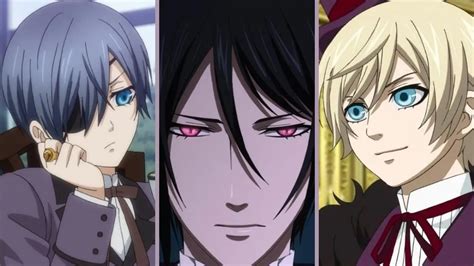 All the Main Characters in the 'Black Butler' Anime Series