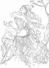 Poison Ivy Coloring Sheets Pages sketch template