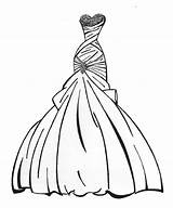 Barbie Wedding Dress Coloring Pages At GetColoringscom  Free sketch template