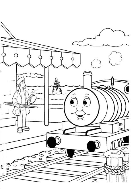 Wagon Train Coloring Pages