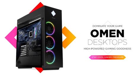 HP OMEN Gaming Desktops | Power & Style | HP® Store