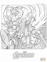 Avengers Printable Coloring Pages sketch template