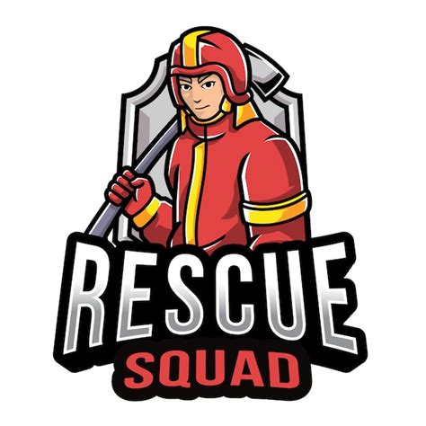 Premium Vector | Rescue Squad Logo Template