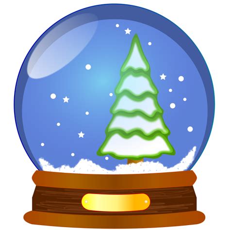 snow globe - Openclipart