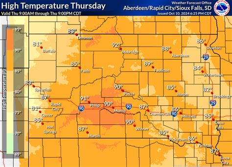 South Dakota EOC Forecast