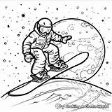 Snowboard Coloring Pages  Free & Printable sketch template