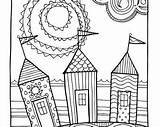 Boardwalk Coloring Pages sketch template