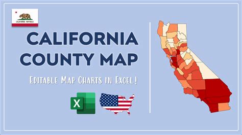 Map Of California Showing Counties