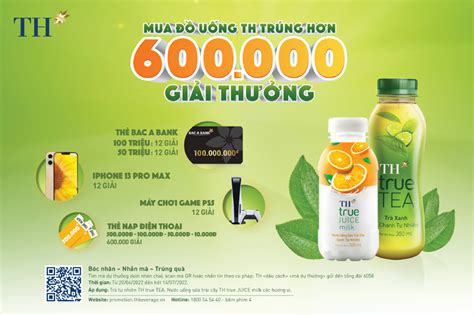 TH khuyến mại mùa hè: 600.000 giải thưởng tặng khách mua đồ uống giải nhiệt - Điện Máy VVC | Sản ...