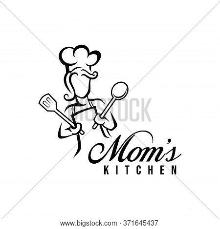 Mom Kitchen Logo Vector & Photo (Free Trial) | Bigstock