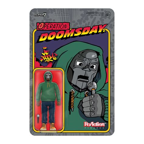 MF DOOM REACTION FIGURE - OPERATION DOOMSDAY