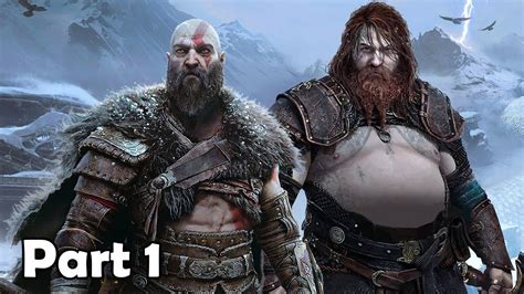 GOD OF WAR RAGNAROK - Gameplay Part 1 - INTRO (FULL GAME) - YouTube