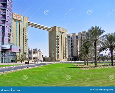 Marriott Executive Apartments Dubai Creek Editorial Stock Photo - Image ...