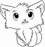 Printable Cute Cat Coloring Pages sketch template