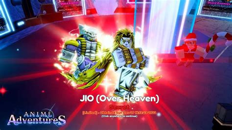 Jio/Dio Over Heaven (DIO-OH) Anime Adventures