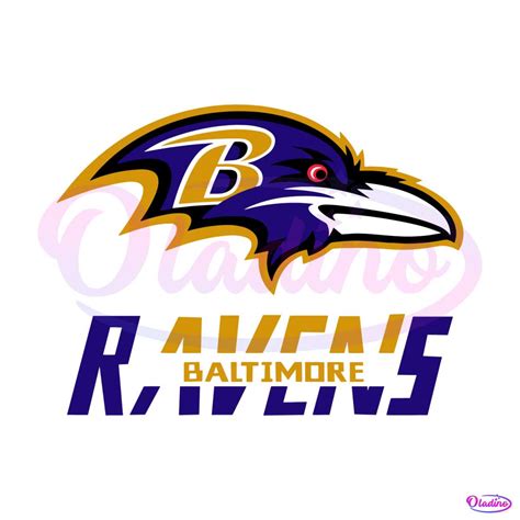 Baltimore Ravens Logo Team SVG » Oladino