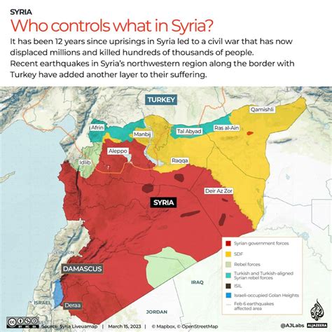 Twelve years on from the beginning of Syria’s war | Syria's War News | Al Jazeera