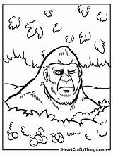 20  Bigfoot Coloring Pages ArchibaldAdia sketch template