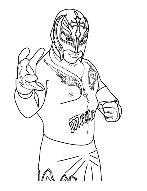 World Wrestling Entertainment WWE Coloring Pages - Coloring Pages