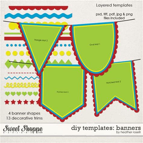 Printable Banners Templates Free | DIY Printable Templates: Banners are here! | Banners ...