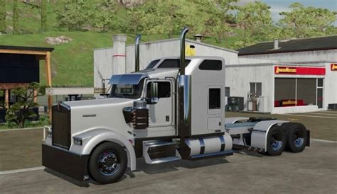 FS22 Kenworth W900 Custom v2.0.0.0 - Farming simulator 19 / 17 / 15 Mod