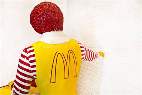 Rare Ronald McDonald Seated Statue at 1stDibs