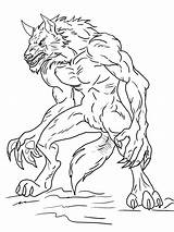 50 Werewolf Coloring Pages  ColoringPagesOnlycom sketch template
