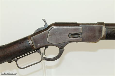 ANTIQUE Winchester 1873 Lever Action Rifle 44 WCF