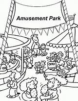 Amusement Park Coloring Pages  Home sketch template