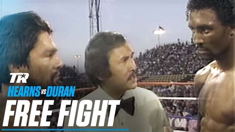 Thomas Hearns vs. Roberto Duran | FREE FIGHT | Happy Birthday Thomas ...