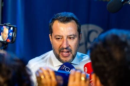 Matteo Salvini On The Campaign Trail For Political Elections 2022, Turin, Italy - 20 Sep 2022 ...