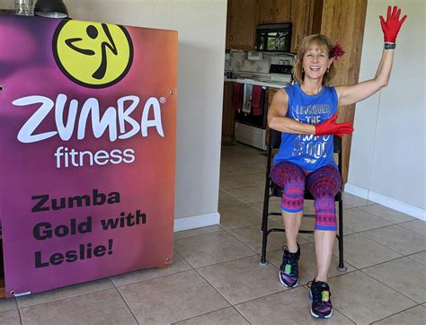 Zumba Gold CHAIR with Leslie | Virtual Online Zumba® Classes