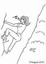 Rock climbing coloring Pages Download And Print For Free sketch template