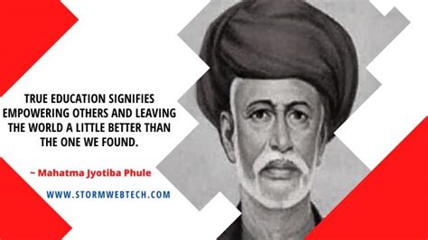 20 + Famous Mahatma Jyotiba Phule Quotes In English