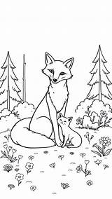12 Free Printable Fox Coloring Pages For Kids To Enjoy  sketch template